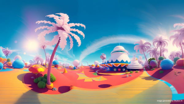 Reality Machine beach surrounding in virtual reality to elevate visitor experience