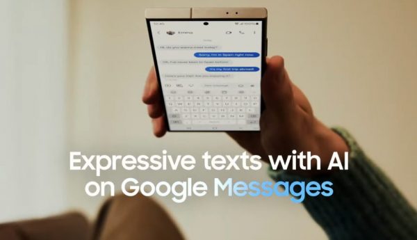 Expressive texts with AI on Google Messages