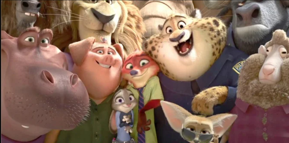 All The Zootopia Characters in one image